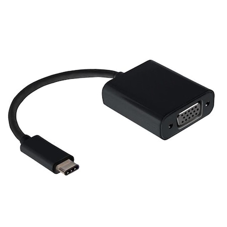 Axiom Axiom Usb-C Male To Vga Female Adapter - Usbcmvgaf-Ax USBCMVGAF-AX